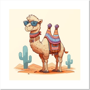 Camel Desert Posters and Art